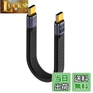 �y���������zYFFSFDC USB4.0 Type CtoC �P�[�u�� 40Gbps�����f�[�^�]��&PD�Ή�240W/5A�}���[�d& 8K@60Hz�f���o�� ��13.5cm �Z�� USB�P�[�u�� Mac Book Pro�ANintendo Switch�ANexus 6P 5X�ASam sung Galaxy S8�AL G G5 V20�Ȃǂ�Typ