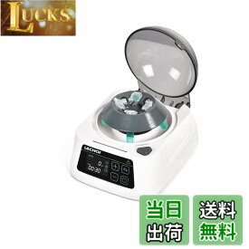 【送料無料】LACHOI 遠心機 卓上 小型 1000-10000RPM 遠心分離機 LCD 2種類ローター 8箇所&16箇所 相対遠心力5600xg 遠心機