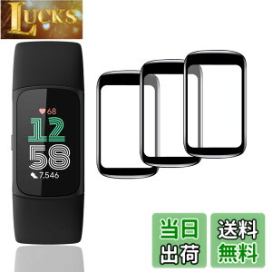 �y���������z�y3���Z�b�g�z�p Fitbit Charge 6 / 5 �t�B���� �ی�t�B���� �p Fitbit Charge6 �t���ی�t�B���� �J�o�[ TPU��