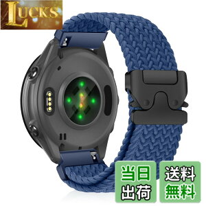 �y���������z[CiimWaa] 20mm �o���h for Garmin Forerunner 570 42mm/Garmin Vivoactive 6/5/Approach S50/S44 �p �����o���h �҂ݍ��� ���v�x���g �N�C�b�N�����[�X ���v�o���h �_�炩�� �ʋC�� �����p�x���g �K�[�~