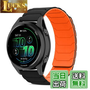 �y���������z[CiimWaa] 20mm �o���h for �K�[�~�� Garmin Forerunner 70/ 170/170 Music/Approach J1/S50/Garmin Vivoactive 6/5 �p �V���R�� ���v�o���h ���͂Ȏ��C �X�}�[�g�E�H�b�`���� �}�O�l�b�g ���v�x���g �����^ 