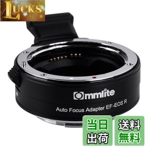 �y���������zCommlite CM-EF-EOSR �}�E���g�A�_�v�^�[ EOSR�Ή� �����Y�A�_�v�^�[ �����O �}�E���g�ϊ��A�_�v�^�[ AF �i�蒲�� IS��U��␳ �L���m�� EF/EF-S�����Y��Canon EOS R/RF �V���[�Y �~���[���X