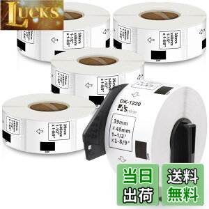 �y���������z�H�i�\���p���x�� 39mm x 48mm 620��/�� DK-1220 DK 1220 ���M�X�e�b�J�[�� ���x���v�����^�[ QL-800 QL-820NWB QL-700 QL-550 QL-720NW QL-650TD 5���[���Z�b�g�A�u���U�[Brother�ƌ݊����̂��� DK���x�� 