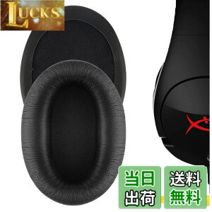 �y���������zGeekria �C���[�p�b�h�݊��� �p�b�h HyperX Cloud Flight, Cloud Flight S, Cloud Stinger Gaming �w�b�h�z���ɑΉ� �p�b�h �C���[/�C���[�J�b�v �v���e�C�����U�[ (�u���b�N)