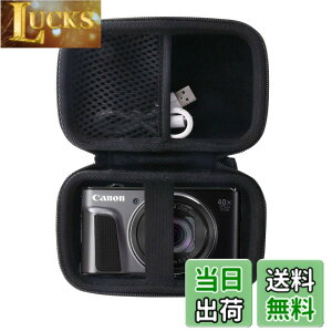 �y���������zCanon PowerShot G7X / SX620HS/SX720HS/SX730HS/SX740HS/G9 X�f�W�^���J������p���[�P�[�X-WERJIA (storage case-Black)