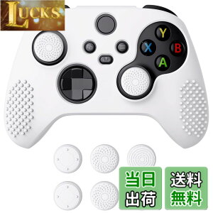 �y���������zeXtremeRate PlayVital 3D Studded��Xbox Series X/S�R���g���[���[�ɑΉ��p�A���`�X���b�v�V���R�[���J�o�[�X�L���A�����e�w�O���b�v�L���b�v6�t���AXbox Core���C�����X�R���g���[���Ή�