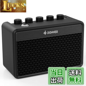 �y���������zDonner �M�^�[�A���v �~�j 5W �[�d�� 3�o���hEQ���� ��� �R���p�N�g �y�� ������K Retro British tone DA-10