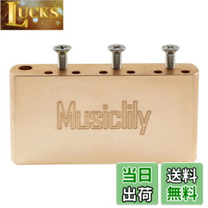 �y���������zMusiclily Ultra �u���X 36mm �V���[�gMIM�X�^�C�� �g�������u���b�N 10.5mm���s�b�`������Squier Pre-2020 Affinity�X�g���g�g�������u���b�W�p