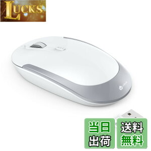 �y���������ziClever �}�E�X ���� ���C�����X�}�E�X ���� �É� 2.4G �y�� 3�i�Kdpi �ȃG�l���M�[ �����x ���^ �R���p�N�g �����^ �����^�ѕ֗� Mac Windows�Ή� GMN41S
