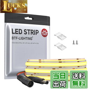 �y���������zBTF-LIGHTING COB FCOB LED�e�[�v���C�g �����x �t���L�V�u�� 1M 528LEDs/m �d���F 3000K ��10mm �X�g���b�v���C�g DC12V 14W/m �����\ �ό`�\ �ؒf�\ �Q�� �L�b�`���z�[�� �������� �G�l��