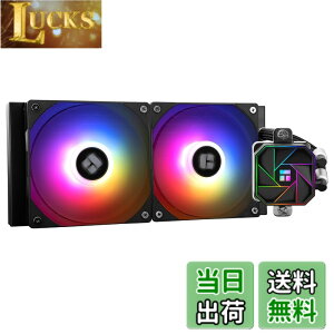 �y���������zTHERMALRIGHT AQUA ELITE 240 V3 Aio CPU�N�[���[�A240�t���AARGB PWM�N�[���[�t�@���AIntel LGA115X/1851/1200/1700�AAMD:AM4/AM5�p�APC�N�[���[ Aio