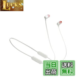 �y���������zJBL TUNE125BT Bluetooth �C���z�� �}���`�|�C���g�Ή�/���C�����X/�}�C�N�����R���t��/USB Type-C�[�d/�}�O�l�b�g���� �z���C�g JBLT125BTWHT