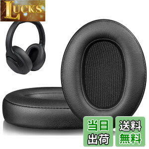�y���������zSOULWIT �C���[�p�b�h for Sony WH-XB900N �p �N�b�V���� WH-XB910N�ɑΉ����Ȃ�- �u���b�N