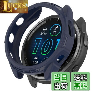 �y���������z�mRuenTech�n�Ή�GARMIN Forerunner 965�P�[�X �ی�P�[�X Garmin Forerunner 965�p�J�o�[ 6�F�I �\�t�g�V���R���� �v���e�N�^�[�J�o�[ �ϏՌ� �y�� ���t���ȒP