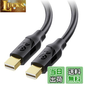 �y���������zCable Matters 4K Mini DisplayPort �P�[�u�� 2m �u���b�N