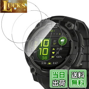 �y���������zGreerass �X�}�[�g�t�H�� �t�B���� �����ߗ� �d�x9H ��U�h�~ �w��h�~ �\��t���ȒP �T�C�Y�FGarmin Instinct 3 45mm �Ή� �ی�t�B����