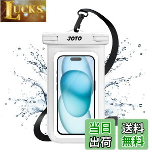 �y���������zJOTO �h���P�[�X 2���Z�b�g �X�}�z�p IPX8�F��iPhone16/15/14/13/12 Pro Max Galaxy S24/S23 Ultra Pixel 8 Pro �Ή� 7�C���`�܂� �w��F�ؑΉ� ���C �C �v�[�� �ނ� �A�E�g�h�A ��|���� -�u���b�N �F