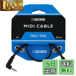 �y���������z�{�X BOSS MIDI�P�[�u�� MIDI Cable 3.5mm TRS/TRS LL �y�_�� MIDI�R���g���[�� 200�V���[�Y GT-1000CORE EV-1-WL �Ή� �T�C�Y�F30cm