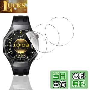 �y���������z�Ή� �K���X�t�B���� + �J�����t�B���� �y�d�x9H�z �C�A�[�� �A�w��h�~ �A�ȒP�\��t�� �F�F�����ȋ����K���X�t�B�����A�T�C�Y�F�Ή� HUAWEI WATCH GT 6 Pro 46mm
