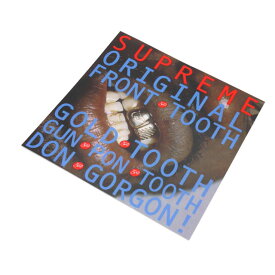 正規品・本物保証 SUPREME シュプリーム Gold Tooth Sticker ステッカー MULTI 290003518039x【新品】 グッズ