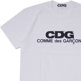 正規品・本物保証 シーディージー CDG コムデギャルソン COMME des GARCONS LOGO TEE Tシャツ WHITE ホワイト 白 メンズ 【新品】 200008012060 半袖Tシャツ