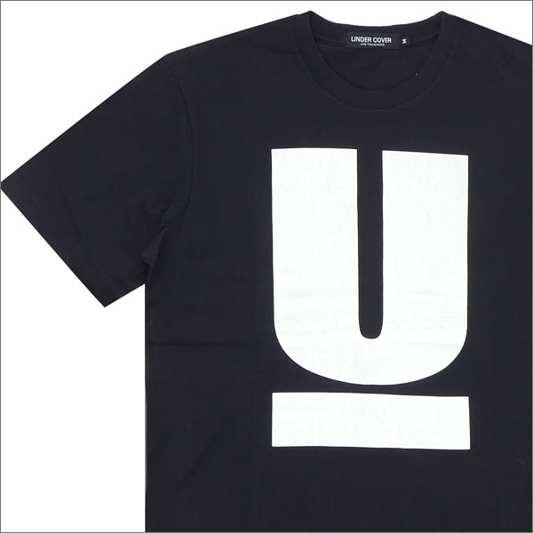 アンダーカバー 待望 UNDERCOVER 100%安心保証 当店取扱い商品は全て本物 正規商品 新品 U TEE 39ショップ BLACK メンズ 黒 Tシャツ 半袖Tシャツ 50%OFF! ブラック