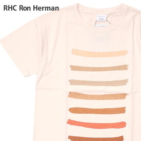 正規品・本物保証 新品 ロンハーマン RHC Ron Herman x チャンピオン Champion Rainbow Crewneck Tee Tシャツ PINK ピンク レディース 半袖Tシャツ