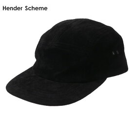 正規品・本物保証 新品 エンダースキーマ Hender Scheme Pig Jet Cap ピッグスウェード ジェット キャップ BLACK ブラック 黒 メンズ レディース ヘッドウェア