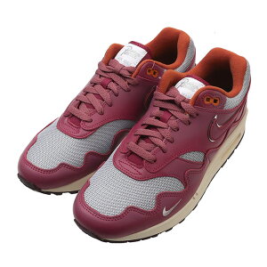 [Ԍ|Cg20{I] Vi iCL NIKE x p^ PATTA AIR MAX 1 GA}bNX1 METALLIC SILVER/RUSH MAROON DO9549-001 Y tbgEFA