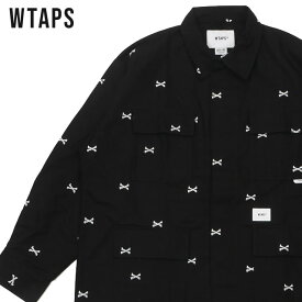 【数量限定特別価格】 新品 ダブルタップス WTAPS JUNGLE 01 LS 長袖シャツ シャツジャケット BLACK ブラック 黒 メンズ 221WVDT-SHM02 (W)TAPS TOPS