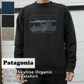 正規品・本物保証 新品 パタゴニア Patagonia M's '73 Skyline Organic Crew Sweatshirt '73 スカイライン オーガニック クルー スウェットシャツ 39650 メンズ レディース アウトドア キャンプ SWT/HOODY