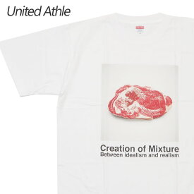 正規品・本物保証 新品 ユナイテッドアスレ UnitedAthle x Shusaku Takaoka 高岡周策 6.2oz. Premium T-shirt /BEEF Tシャツ WHITE ホワイト 白 メンズ 半袖Tシャツ