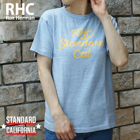 正規品・本物保証 新品 ロンハーマン RHC Ron Herman x スタンダードカリフォルニア STANDARD CALIFORNIA SD RHC Logo Tee Tシャツ BLUE ブルー 青 メンズ 半袖Tシャツ