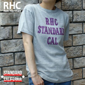 正規品・本物保証 新品 ロンハーマン RHC Ron Herman x スタンダードカリフォルニア STANDARD CALIFORNIA SD RHC Logo Tee Tシャツ GRAY グレー 灰色 メンズ 半袖Tシャツ