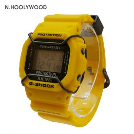 正規品・本物保証 新品 エヌハリウッド N.HOOLYWOOD x カシオ CASIO G-SHOCK ジーショック DW-5600NH22-9JR 腕時計 YELLOW イエロー 黄色 メンズ レディース グッズ