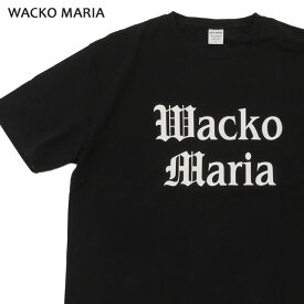 正規品・本物保証 新品 ワコマリア WACKO MARIA WASHED H.WEIGHT CREW NECK T-SHIRT(TYPE-2) Tシャツ BLACK ブラック 黒 メンズ 新作 半袖Tシャツ