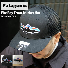 正規品・本物保証 新品 パタゴニア Patagonia Fitz Roy Trout Trucker Hat フィッツロイ トラウト トラッカー ハット キャップ 38288 メンズ レディース アウトドア キャンプ ヘッドウェア