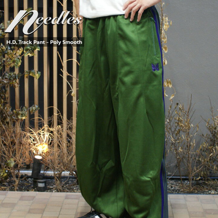 ヒザデルパンツ S グリーンホワイトニードルスニードルズneedles 