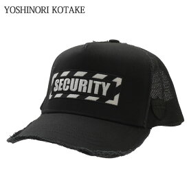 正規品・本物保証 新品 ヨシノリコタケ YOSHINORI KOTAKE SECURITY MESH CAP キャップ 新作 エンブレム ゴルフキャップ スポーツ ヘッドウェア