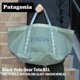 正規品・本物保証 新品 パタゴニア Patagonia M's Black Hole Gear Tote 61L トートバッグ 49276 メンズ レディース 新作 アウトドア キャンプ グッズ