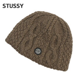 正規品・本物保証 新品 ステューシー STUSSY Cable Knit Skullcap Beanie ビーニー ニットキャップ メンズ レディース 新作 スケート ストリート エイトボール ストックロゴ ストゥーシー スチューシー ヘッドウェア