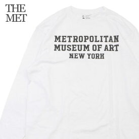 正規品・本物保証 新品 メトロポリタン美術館 The Metropolitan Museum of Art MET Met Campus Long-Sleeve Tee 長袖Tシャツ メンズ ミュージアムショップ 限定 国内未発売 TOPS