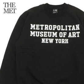 正規品・本物保証 新品 メトロポリタン美術館 The Metropolitan Museum of Art MET Met Campus Crew Neck Sweatshirt スウェット メンズ ミュージアムショップ 限定 国内未発売 SWT/HOODY