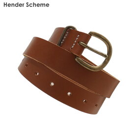 正規品・本物保証 新品 エンダースキーマ Hender Scheme Tanning Belt タンニング レザー ベルト メンズ レディース 新作 グッズ