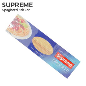 正規品・本物保証 新品 シュプリーム SUPREME Spaghetti Sticker ステッカー メンズ レディース 新作 ストリート スケート スケーター グッズ