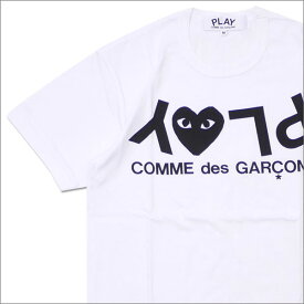 正規品・本物保証 新品 プレイ コムデギャルソン PLAY COMME des GARCONS PLAY HEART LOGO TEE Tシャツ メンズ レディース ハート ロゴ AX-T068-051 半袖Tシャツ