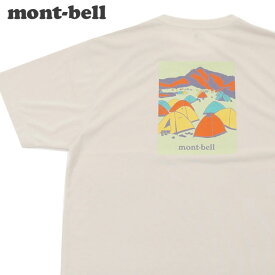 正規品・本物保証 新品 モンベル mont-bell WIC.T 朝焼け前 Tシャツ メンズ レディース 1114725 半袖Tシャツ