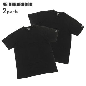 正規品・本物保証 新品 ネイバーフッド NEIGHBORHOOD CLASSIC 2PAC TEE SS クラシック 2枚パック セット Tシャツ メンズ HOODS モーターサイクル ミリタリー バイカー 滝沢伸介 半袖Tシャツ