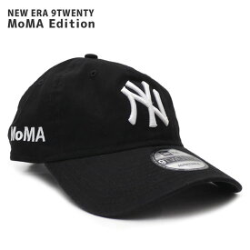 正規品・本物保証 新品 ニューエラ NEW ERA x モマ MoMA ニューヨーク ヤンキース 9TWENTY CAP ストラップバック キャップ BLACK ブラック 黒 メンズ レディース ヘッドウェア