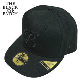 正規品・本物保証 新品 ブラックアイパッチ BlackEyePatch B EMBLEM PRE CURVED NEW ERA CAP ニューエラ キャップ メンズ レディース 新作 ブラック アイパッチ BLACK EYE PATCH ヘッドウェア